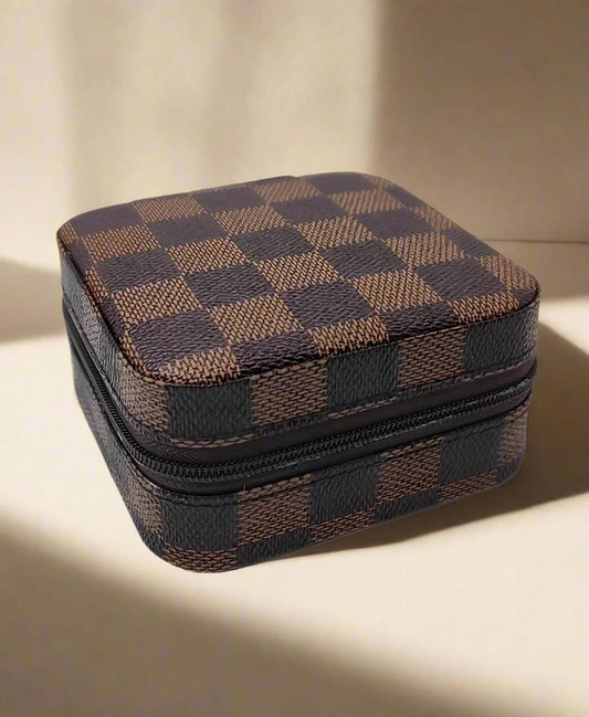 Checkered Jewelry Box