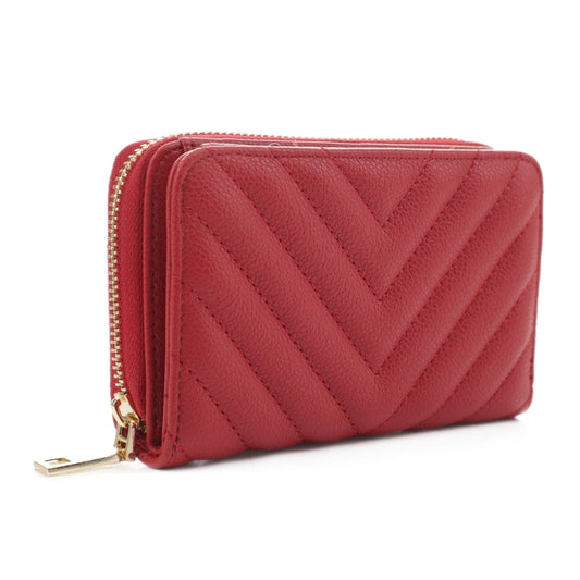 Nancy Quilted Zip Wallet