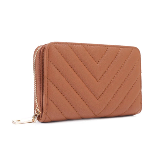 Nancy Quilted Zip Wallet